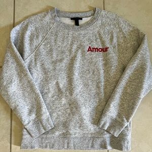 J.CREW “Amour” Sweatshirt